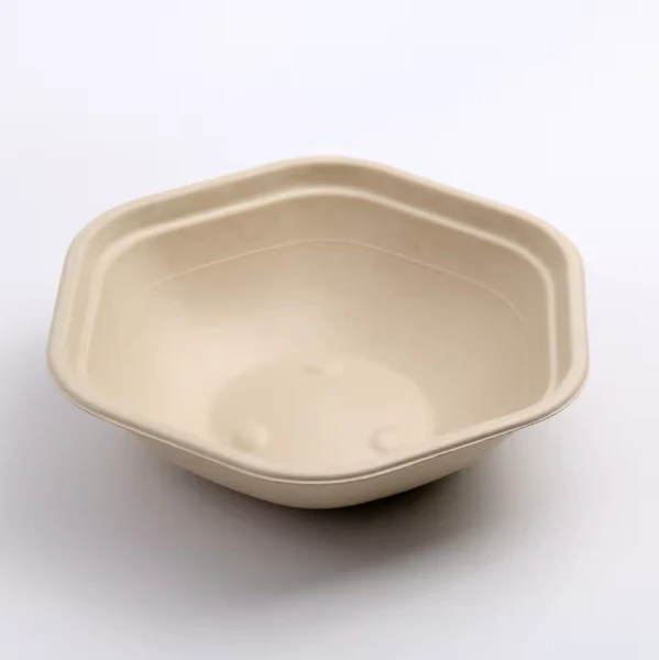 Compostable Hexagon Bowls 1000mL & 750ml factory